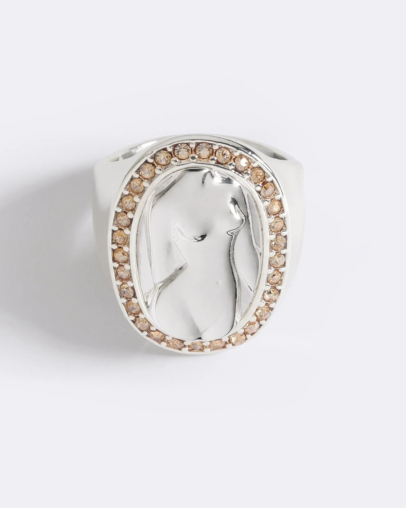 CAMEO PINKY RING - Image 2