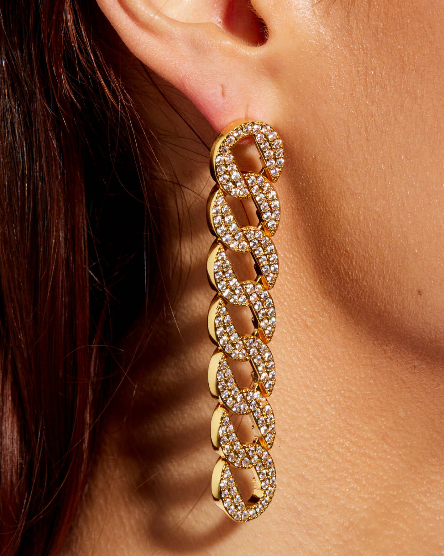 CHAIN LINK EARRINGS - Image 2