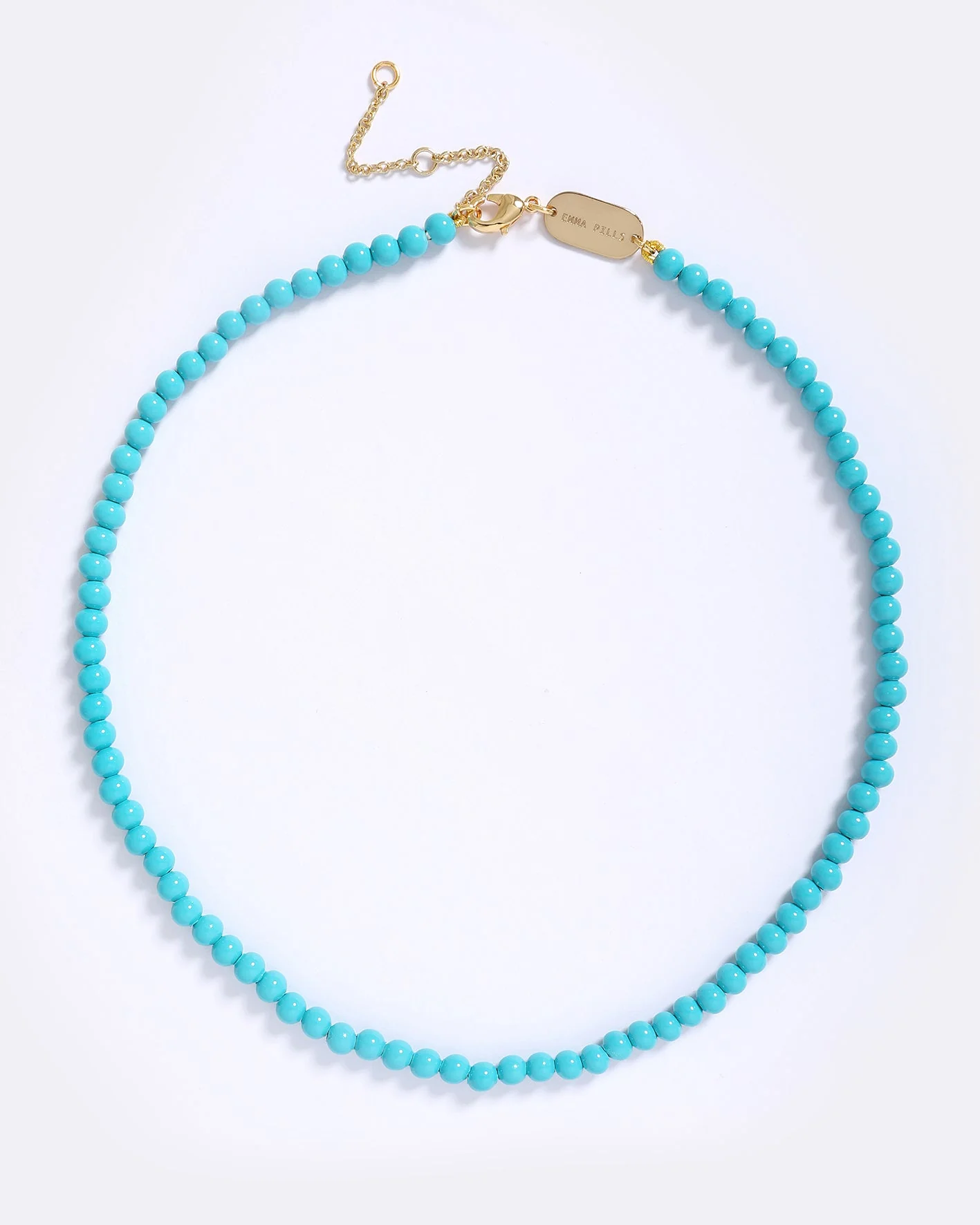 ENAMEL BEADS NECKLACE