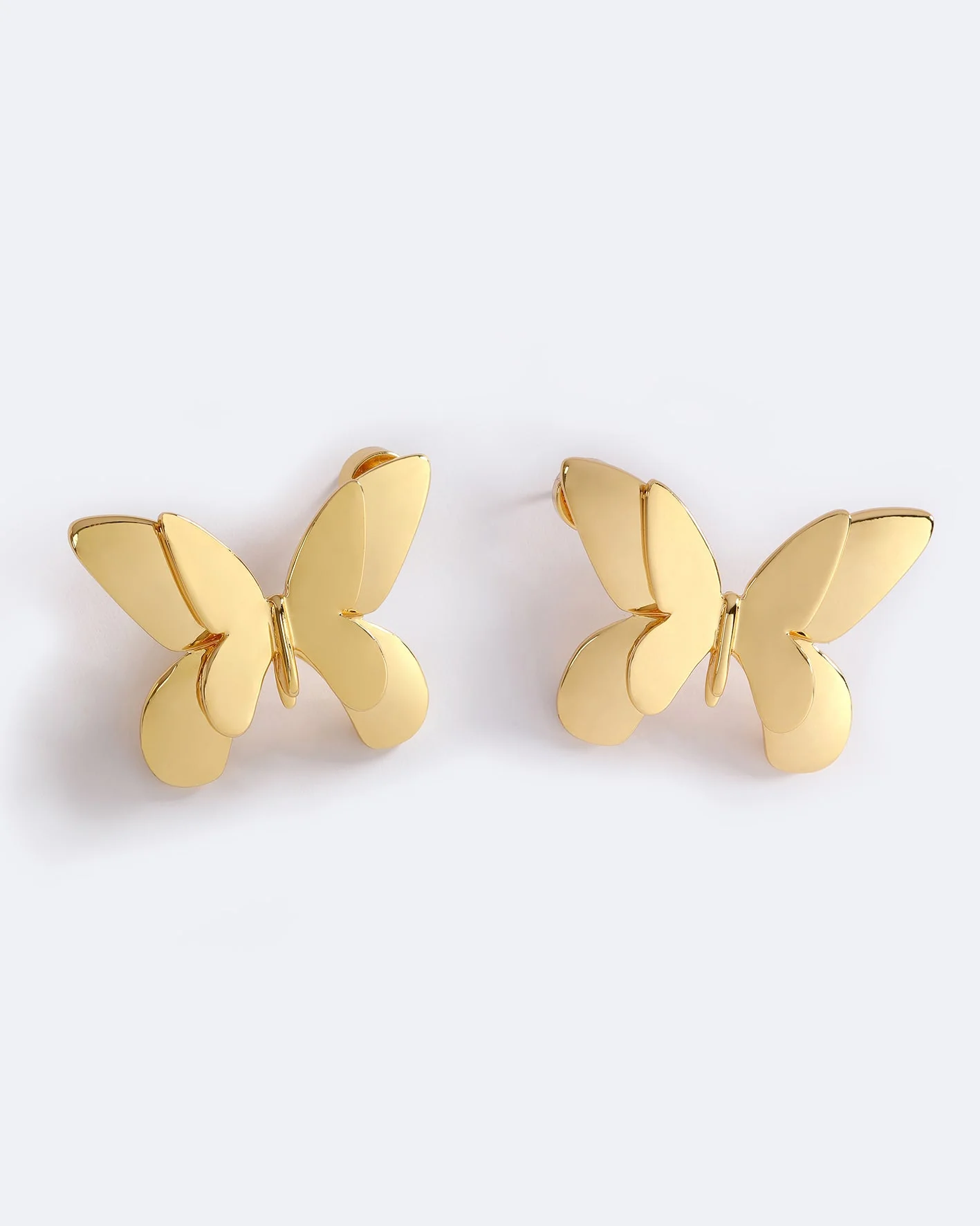 FLOATING BUTTERFLY STUDS