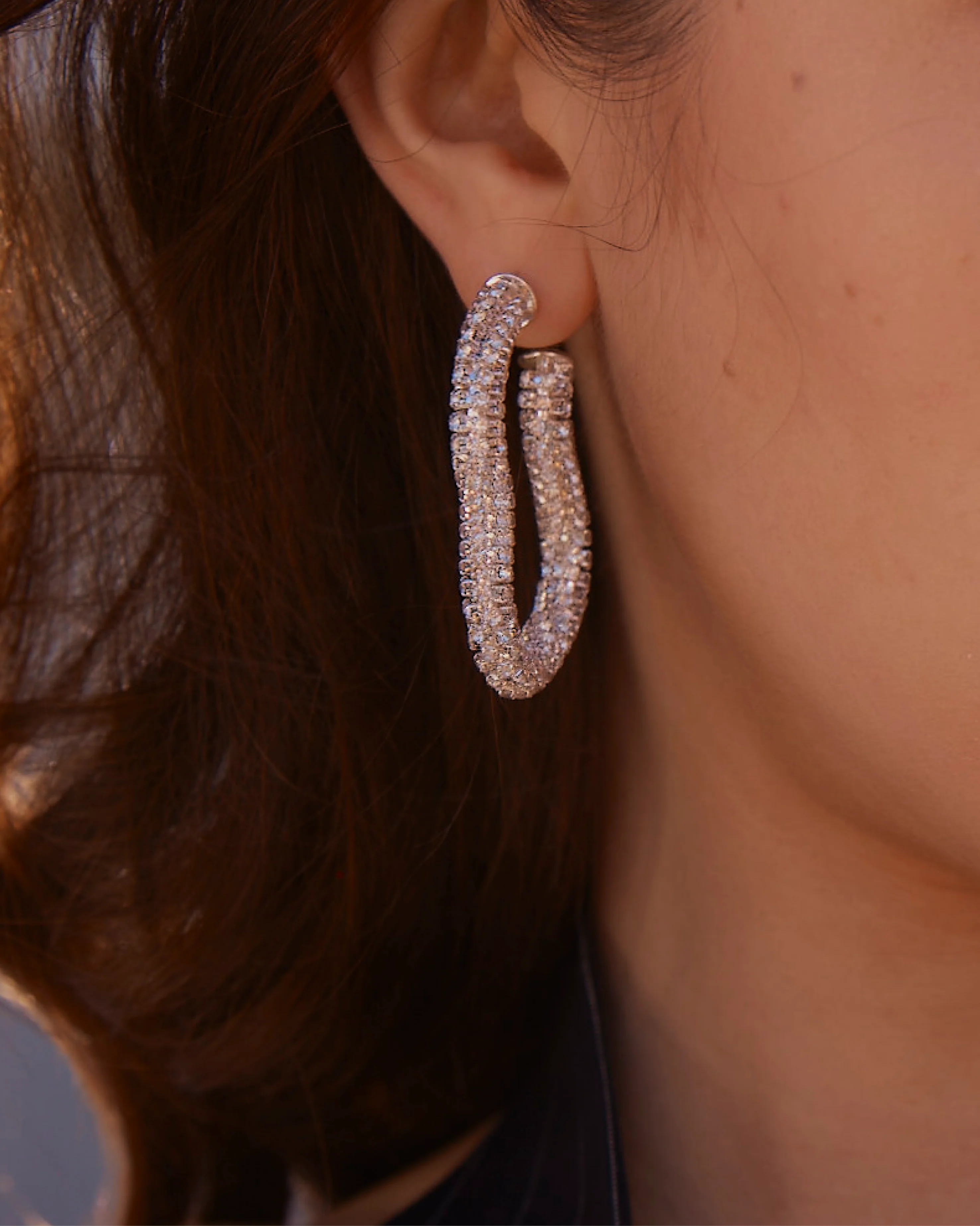 OBSESSION SPARKLE HOOP - Image 2