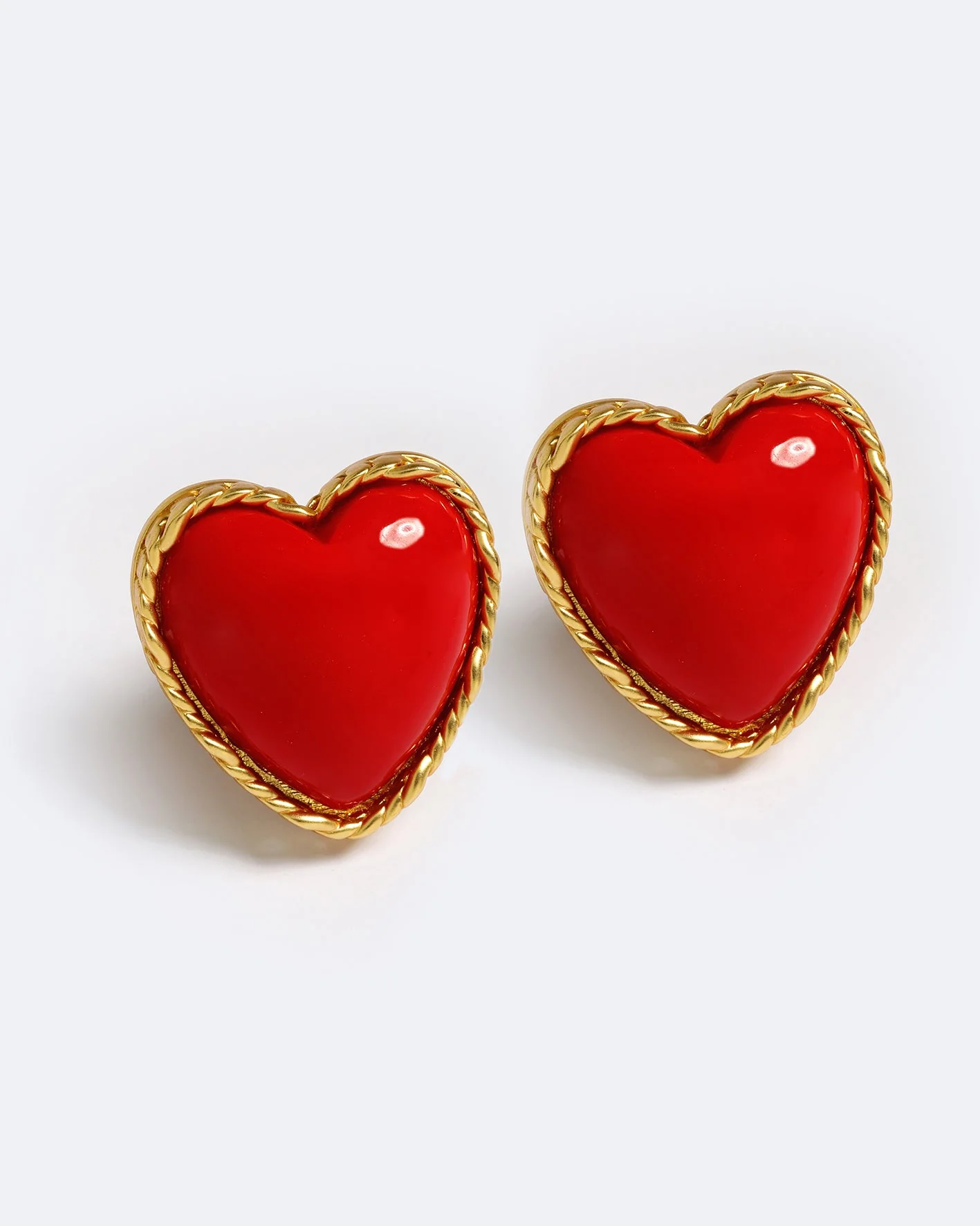HOT HEART EARRINGS - Image 9